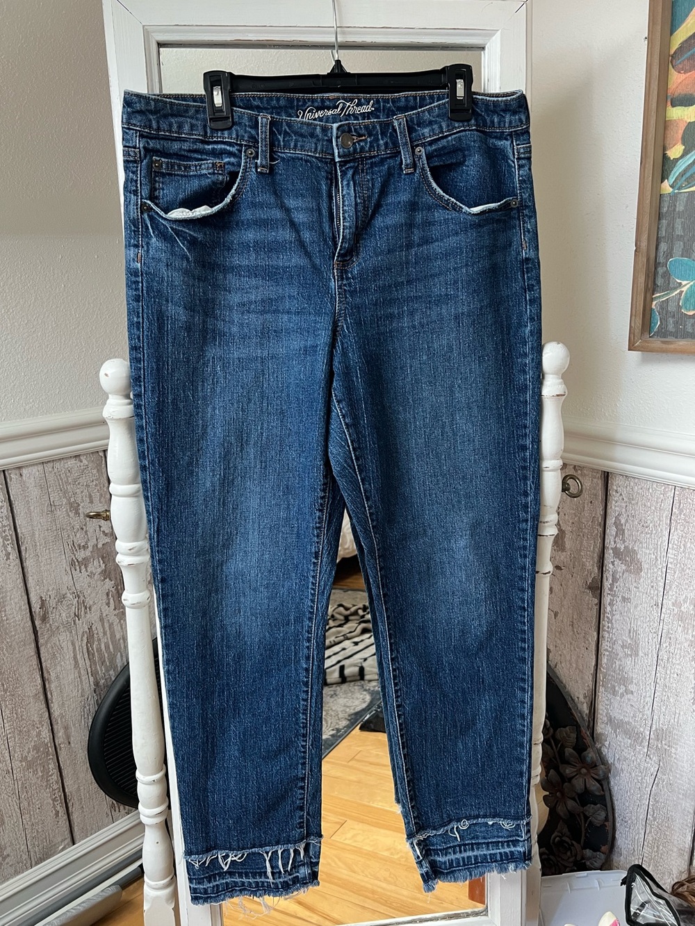 Universal Thread Dark Blue Boyfriend Jeans